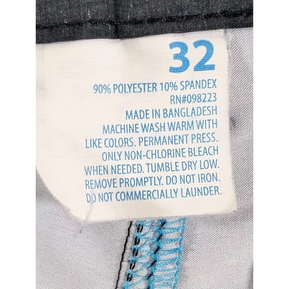 Academy Mens Grey and Black Shorts Zipper Pocket Detail Size 32 Casual, Travel - Picture 11 of 16